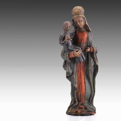 Troedelhaus-Ulm-Heiligenfigur